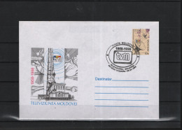 Moldavien Michel Cat.No. Postal Stat Envelop 123 Cto - Moldova