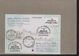 Moldavien Michel Cat.No. Postal Stat  Card Issued  15.3.2017 Used - Moldavie