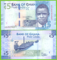 GHANA 5 CEDIS 2017 P-44 UNC - Ghana