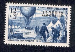Année 1955-N°325 Neufs**MNH : Journée Du Timbre : La Poste Par Ballons - 1870 (Montgolfière) - Unused Stamps
