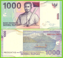 INDONESIA 1000 RUPIAH 2000/2009  P-141j UNC - Indonésie