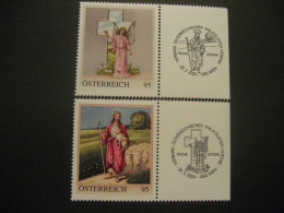 Österreich- PM Ostern 2024, Engel Und Jesus Mit Allongen Ungebraucht - Personnalized Stamps