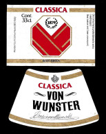 ITALIA ITALY - Etichetta Birra Beer Bière VON WUNSTER - Beer