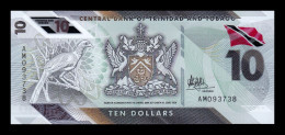 Trinidad & Tobago 10 Dollars 2020 Pick 62 Polymer Sc Unc - Trinidad & Tobago