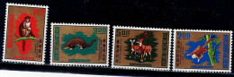 TAIWAN 1971 NATIVE WILDLIFE MI No 826-9 MNH VF!! - Ongebruikt