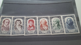 LOT660903 TIMBRE DE FRANCE NEUF** N°867/872 VALEUR 95 EUROS - Unused Stamps