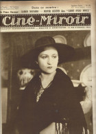 Cine Miroir N° 186  26 Octobre 1928  Claudie Lombard - Virginia Valli - George O. Brien - 1900 - 1949