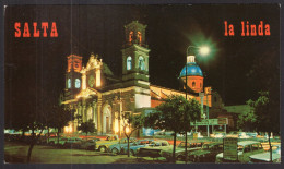 Argentina - Salta - Catedral - Vista Nocturna - Argentine