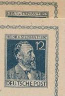 P965 4 Postkarten Typvarianten 1947  Kat. 9,50 €+ - Postwaardestukken