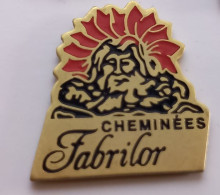 A180 Pin's Cheminées Cheminée  Fabrilor à Chavanges AUBE Achat Immédiat - Trademarks