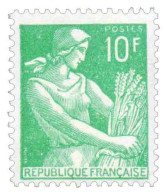 France 1959 N°YT 1115A VLH* Moissonneuse - Unused Stamps