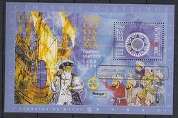 MACAU - 1998 - Bloc Feuillet BF N°YT. 68 - Vasco De Gama - Neuf Luxe ** / MNH / Postfrisch - Explorateurs