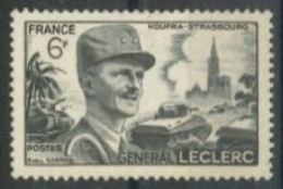 FRANCE -1948 - ANNIVERSARY OF THE DEATH OF GENERAL LECLERE STAMP, # 815, UMM (**). - Neufs