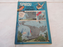SPIROU 1016 03.10.1957 Les ROBOTS Albert DUCROCQ VELO RENTREE De Fausto COPPI    - Spirou Magazine