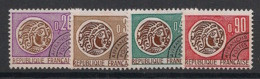 FRANCE - 1971 - Préo N°YT. 130 à 133 - Série Complète - Neuf Luxe ** / MNH / Postfrisch - 1964-1988