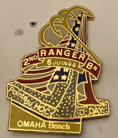 Pin S OMAHA BAACH - Militair & Leger