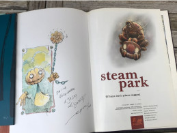 Steam Park EO DEDICACE BE Le Cycliste 04/2004 Ruggeri Neri (BI2) - Autographs