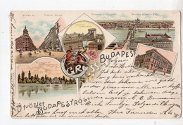 25 - Gruss Aus BUDAPEST *litho 1898* - Hungary