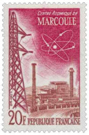 France 1959 N°YT 1204 MNH** Ventre Atomique De Marcoule - Symbole Atomique - Nuevos