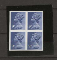 1976 MNH Great Britain SG X883y Imperforated - Machin-Ausgaben