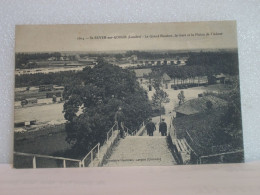 L 5308 CPA 1908 - VUE DIFFERENTE N° 2 - 40 SAINT SEVER SUR ADOUR - LE GRAND ESCALIER, LA GARE ET LA PLAINE DE L'ADOUR - Saint Sever