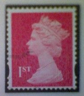 Great Britain, Scott #MH440, 2020, Used, Machin, 1st, Dark Red - Machin-Ausgaben