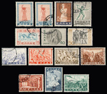 GREECE 1937/38 - Set Used VF - Oblitérés