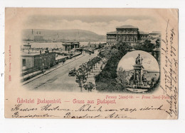 27 - Gruss Aus BUDAPEST - Ferencz Jozsef-ter. - Franz Josef - Platz *1898* - Hongarije