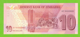 ZIMBABWE 10 DOLLARS 2020  AL  P-W103a UNC - Zimbabwe