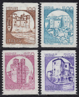 Italia / Italia 1988 Correo 1766/69 **/MNH Serie Basica ''Castillos'' (4 Sellos - 1981-90: Nieuw/plakker
