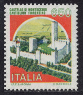 Italia / Italia 1986 Correo 1694 **/MNH Serie Basica ''Castillo'' - 1981-90:  Nuevos