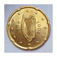 IRLANDE - 20 CENT 2002 - HARPE - SPL - Ierland