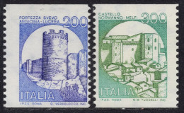 Italia / Italia 1981 Correo 1501/02 **/MNH Serie Basica ''Castillos'' (2 Sellos - 1981-90: Nieuw/plakker