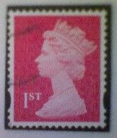 Great Britain, Scott #MH440, 2020, Used, Machin, 1st, Dark Red - Machins