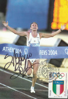 Tematica Sport - Atletica -  Stefano Baldini - Maratoneta - Medaglia D'Oro Olimpiade Atene 2004 - - Atletica