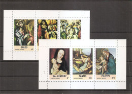 Religieux ( 2 BF Différents XXX -MNH - De Sanda Island ) - Religious