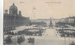 Old Postcard Wien I. Maria Theresien - Platz. - Brieven En Documenten