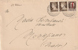 CARTOLINA POSTALE 1944 RSI C.10X2+30 SS TIR FIRENZE FIRMA BIONDI (YK406 - Marcofilía