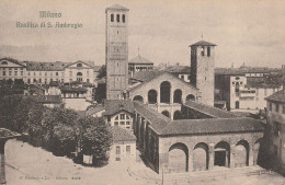 CARTOLINA MILANO BASILICA S.AMBROGIO (YK335 - Milano (Milan)