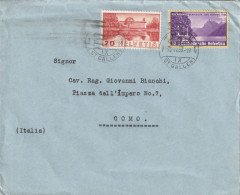 LETTERA 1938 SVIZZERA 10+20 TIMBRO THAL ST GALLEN (YK72 - Covers & Documents