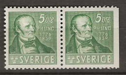 1939 MH Sweden Mi 253 BD - Unused Stamps