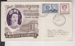 New Zealand Cover Stamps (good Cover 4) - Brieven En Documenten