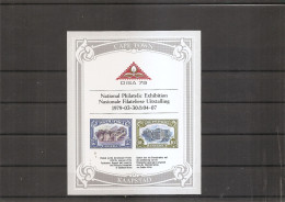 Timbres Sur Timbres ( BF Privé Commémoratif XXX -MNH -de L'exposition Philatélique De Capetown De 1979 ) - Briefmarken Auf Briefmarken