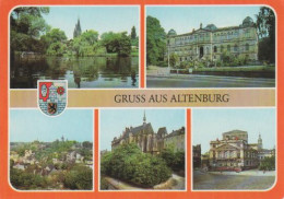 3311 - Altenburg - Am Kleinen Teich, Lindenau Museum, Teilansicht, Schlosskirche, Blick Zum Theater - 1984 - Altdöbern