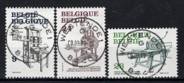 BELGIE: COB 2309/2311 GESTEMPELD. - Usados