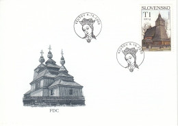 FDC SLOVAKIA 588 - FDC