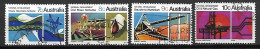 AUSTRALIE   -  1970 .  Série  4 Val. Oblitérés .  Développement National - Used Stamps