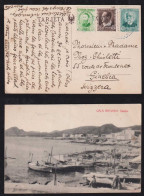 Spain Ca 1935 Picture Postcard CALA RATJADA To Switzerland - Brieven En Documenten