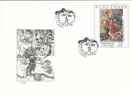 FDC SLOVAKIA 593 - FDC