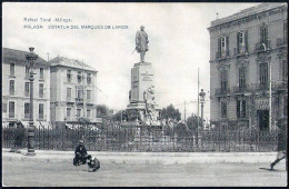 Spain: Málaga, Estatua Del Marqués De Larios - Málaga